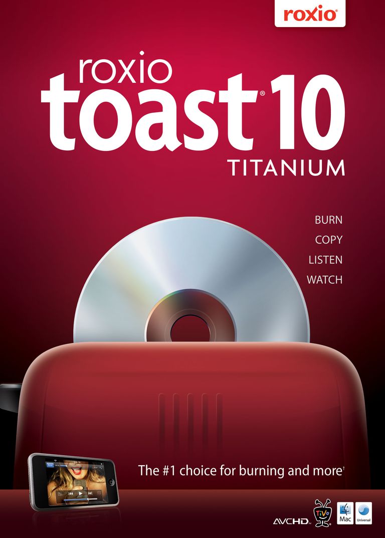 difference between toast burn and toast dvd